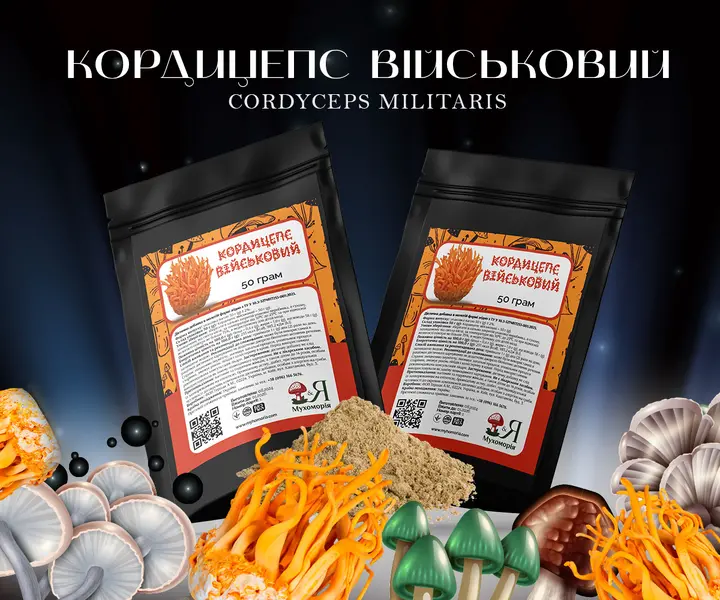 Органічний Кордицепс: замовити